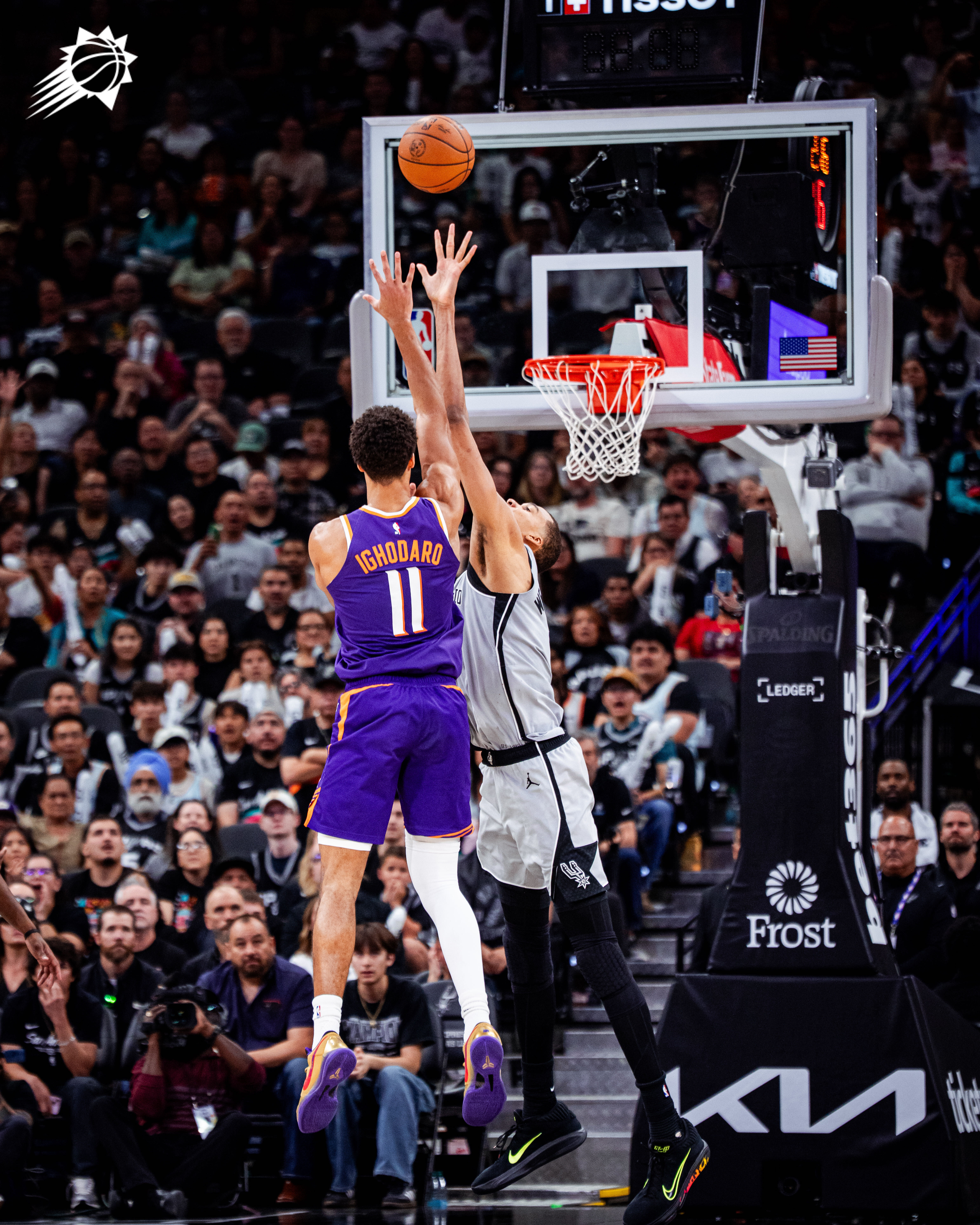 📊伊戈达罗本场数据：15分7篮板7助攻1抢断菲尼克斯太阳 ｜旭日东升 ｜太阳v