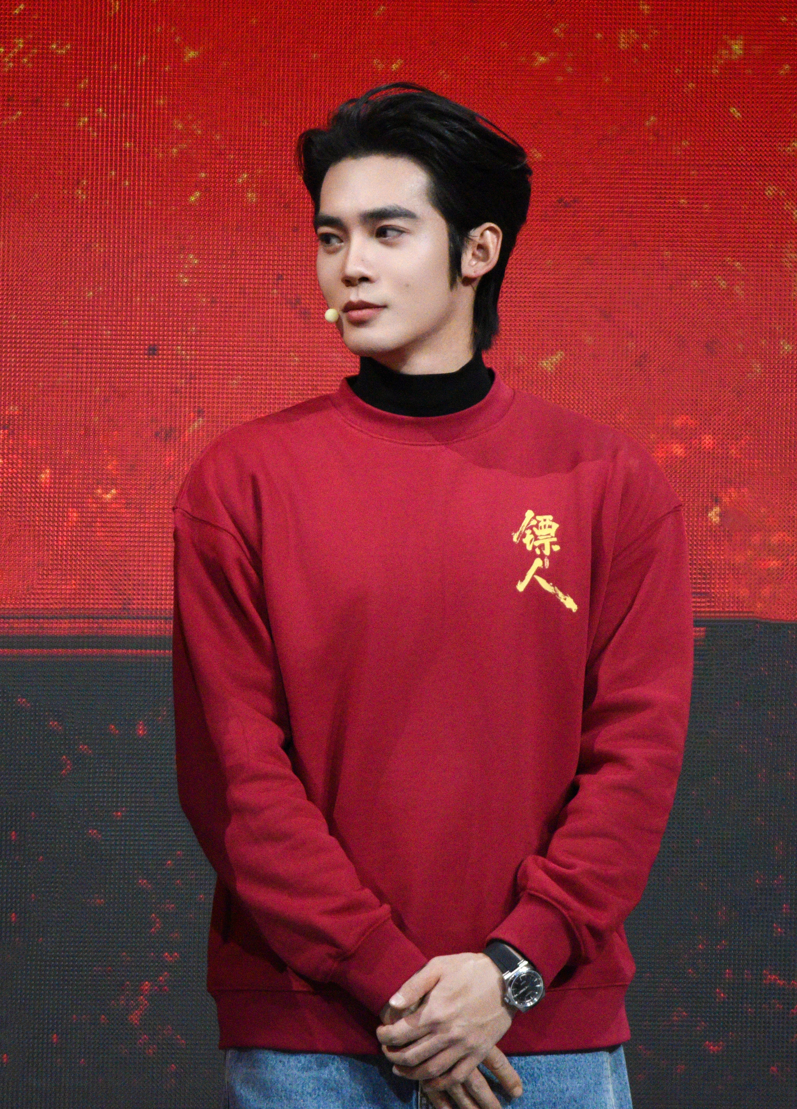 于适春节档片单发布会 是根正苗红的电影人没错了✨ 春节档发布会亮相互动，《镖人》