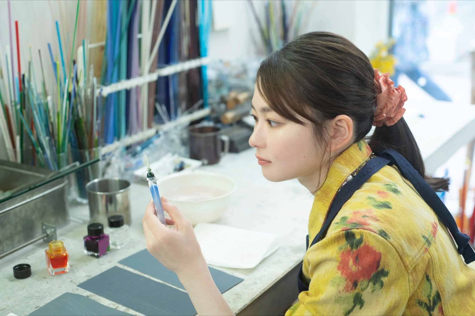 日娱新闻山田杏奈 山田杏奈 杂志《装苑》山田杏奈のお気にめすまま 連載vol.1