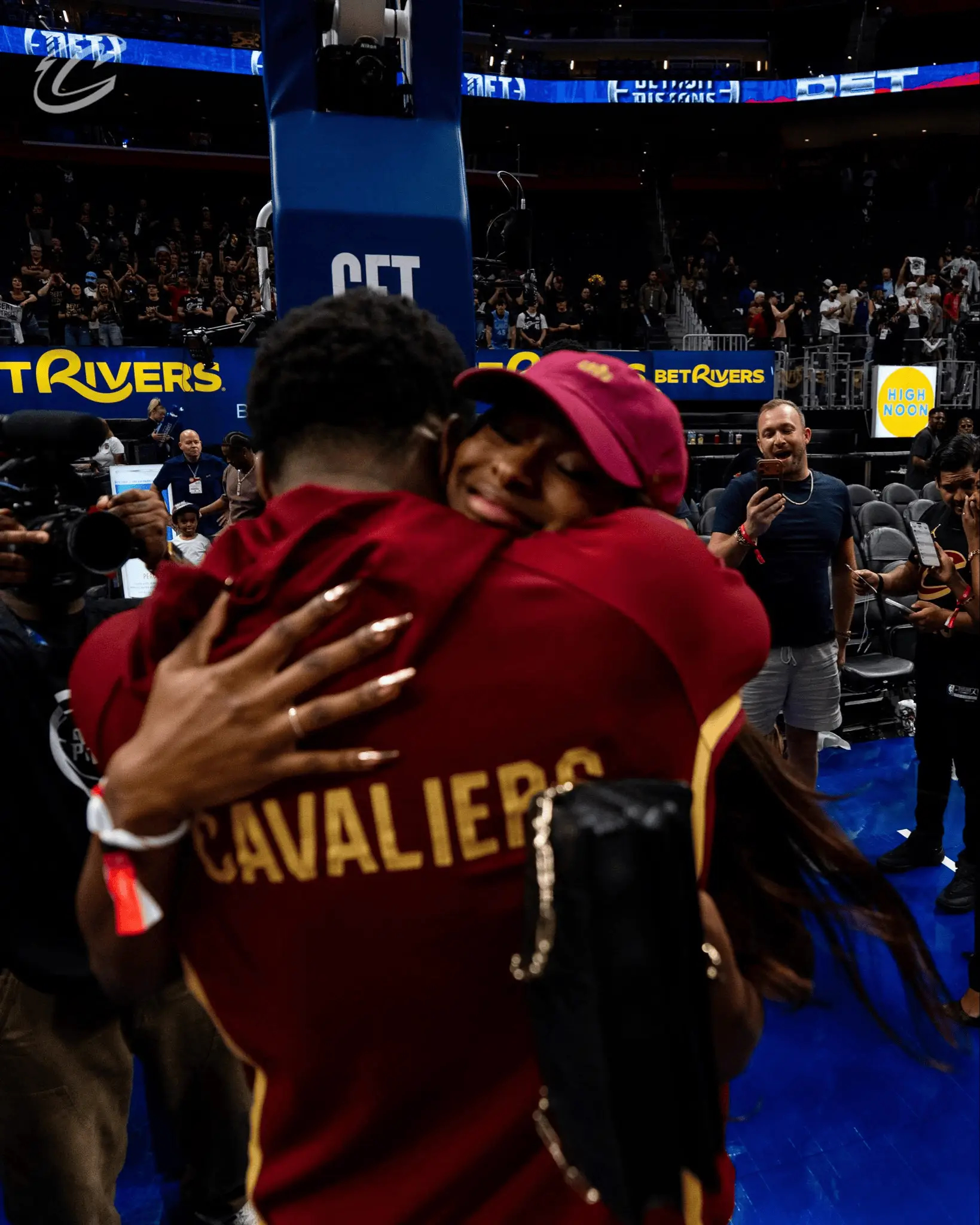 骑士和爱❤️克利夫兰骑士骑士晋级东部决赛米切尔骑士nba季后赛