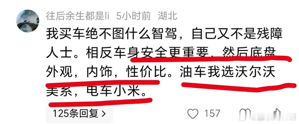真牛批，网友对小米汽车的认知！ ​​​