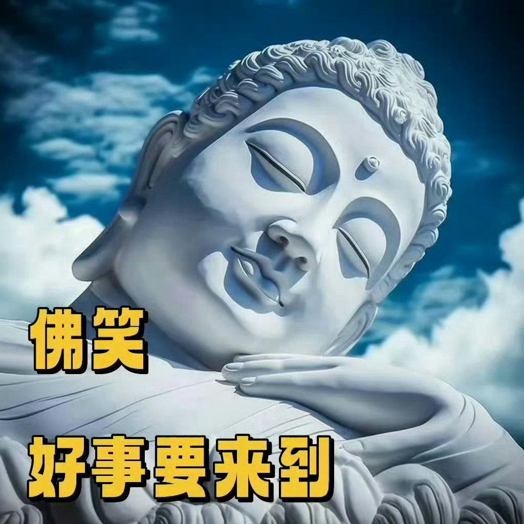 刷到佛笑，不要无视，好事要来到！🙏 ​​​