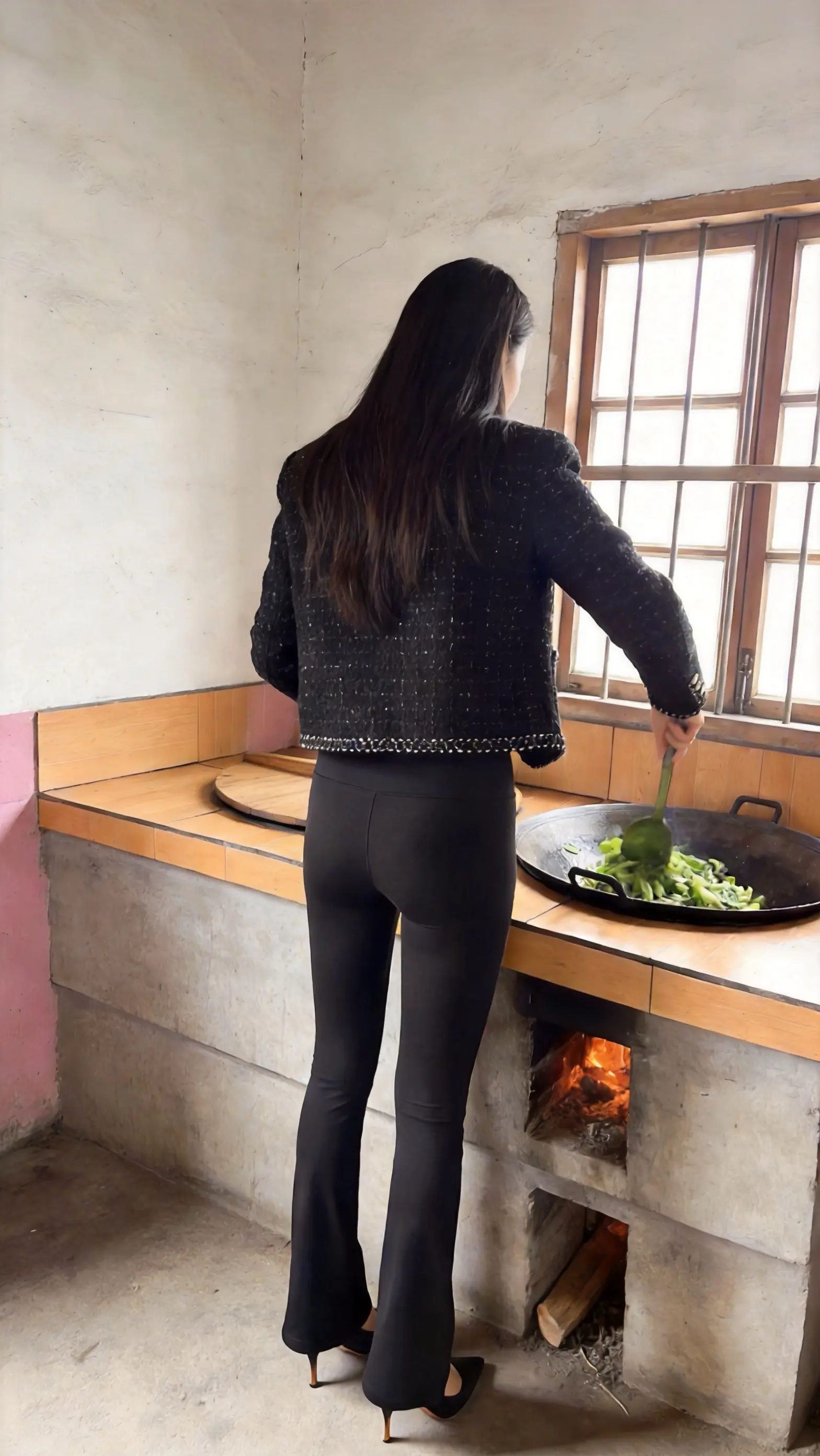 我可以穿上围裙做饭，也能换上高跟鞋上班，还能换上小裙子陪你喝点，不是只...