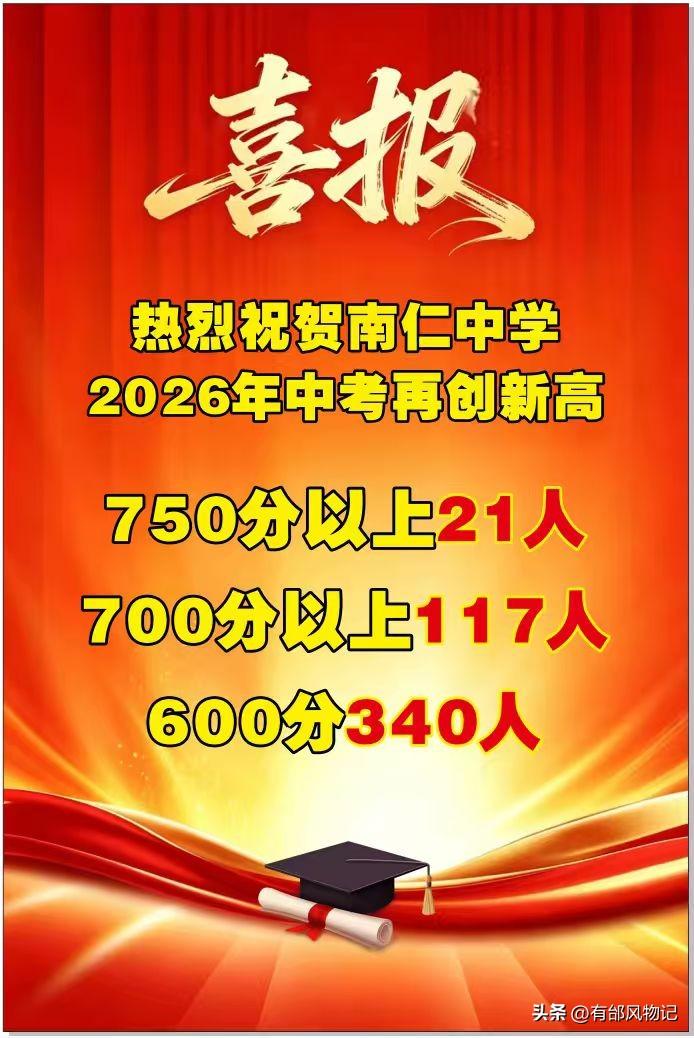 武功县三大初中中考成绩出炉。值得鼓励！南仁中学、逸夫中学旗鼓相当，你争我赶，整体