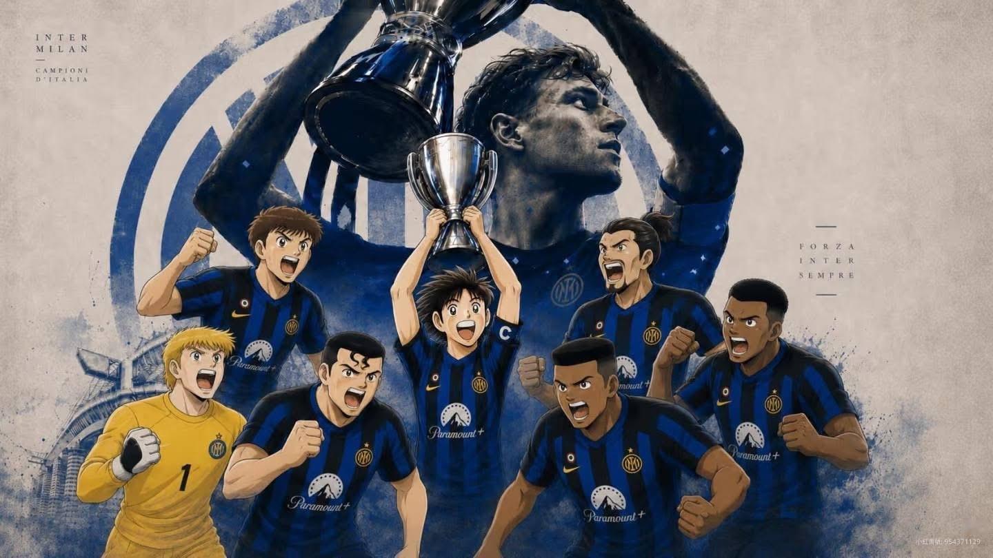 今季歐洲五大聯賽冠軍🏆高橋陽一畫風