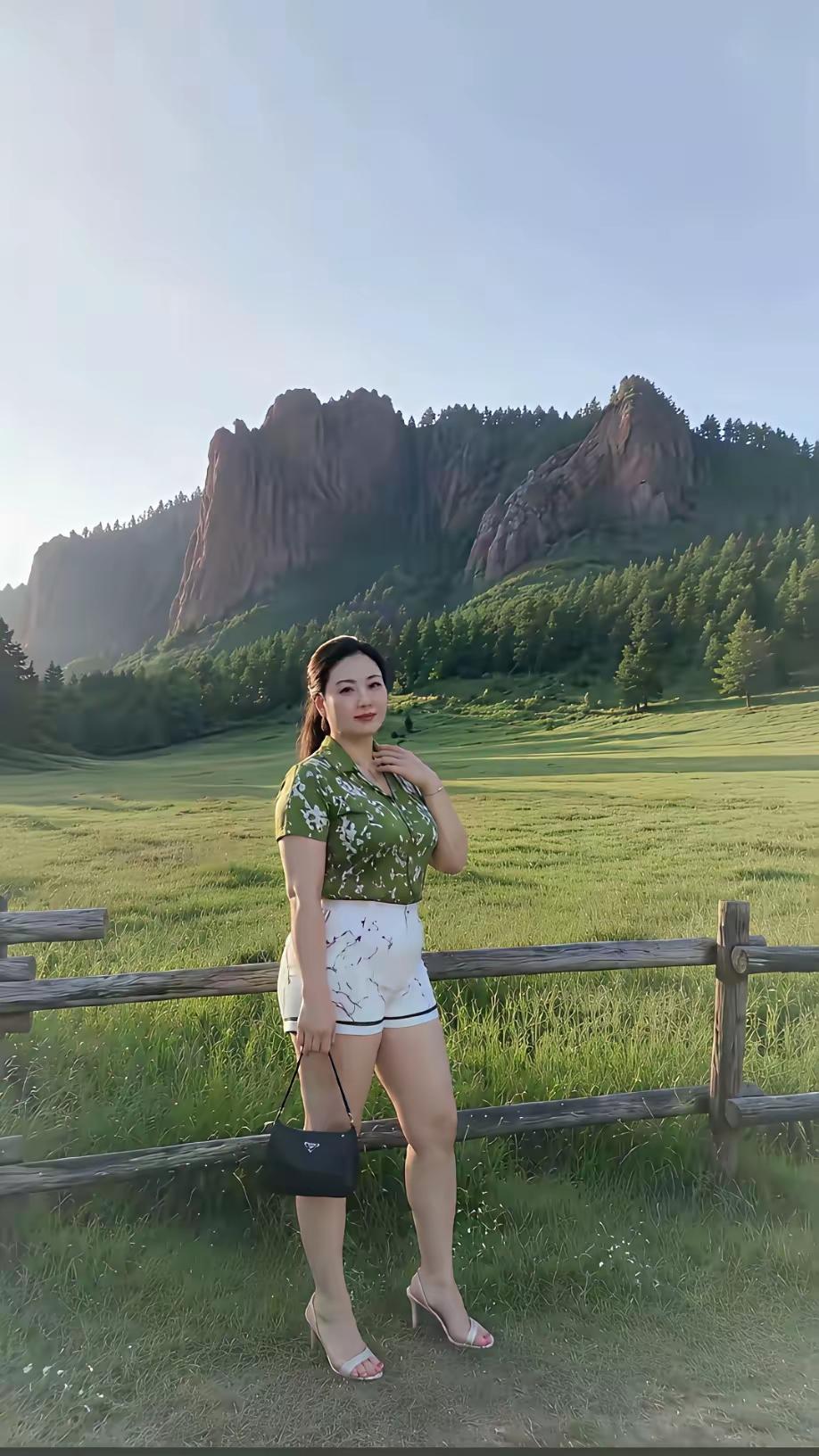 阳光明媚，风景美如画！