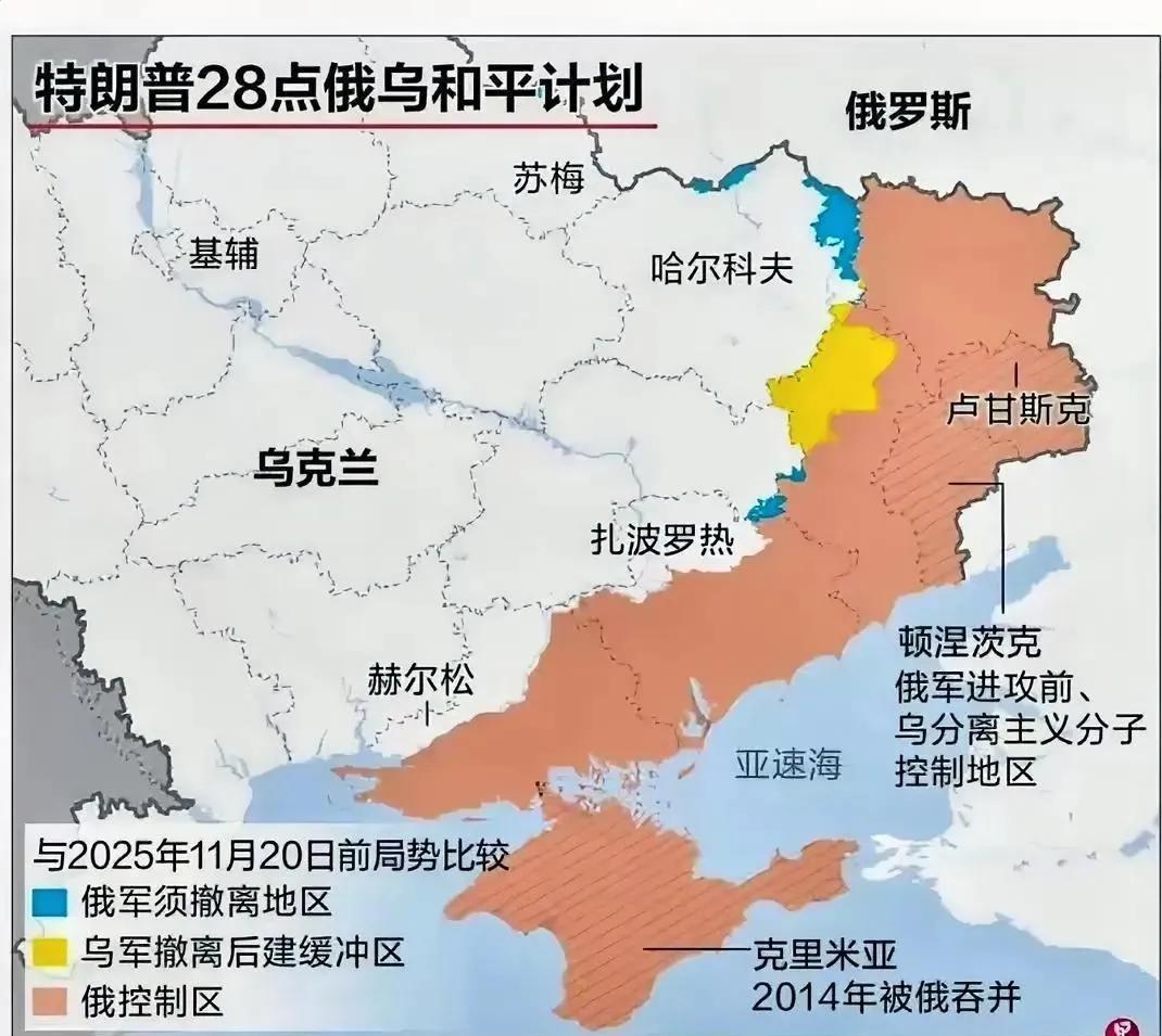 乌克兰割地求和已成定局，丢掉的土地比日本面积还大，真是一时冲动得了报应。俄罗斯也