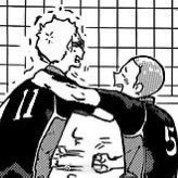 #月岛萤[超话]##月岛萤# 面对热情队友的阿月 ​​​