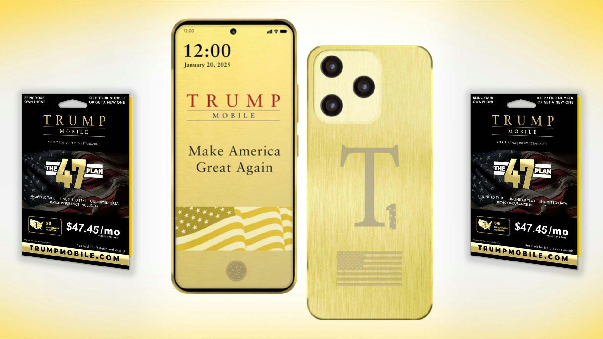 特朗普正式进军手机市场 早！懂王宣布成立特朗普移动公司（Trump Mobile