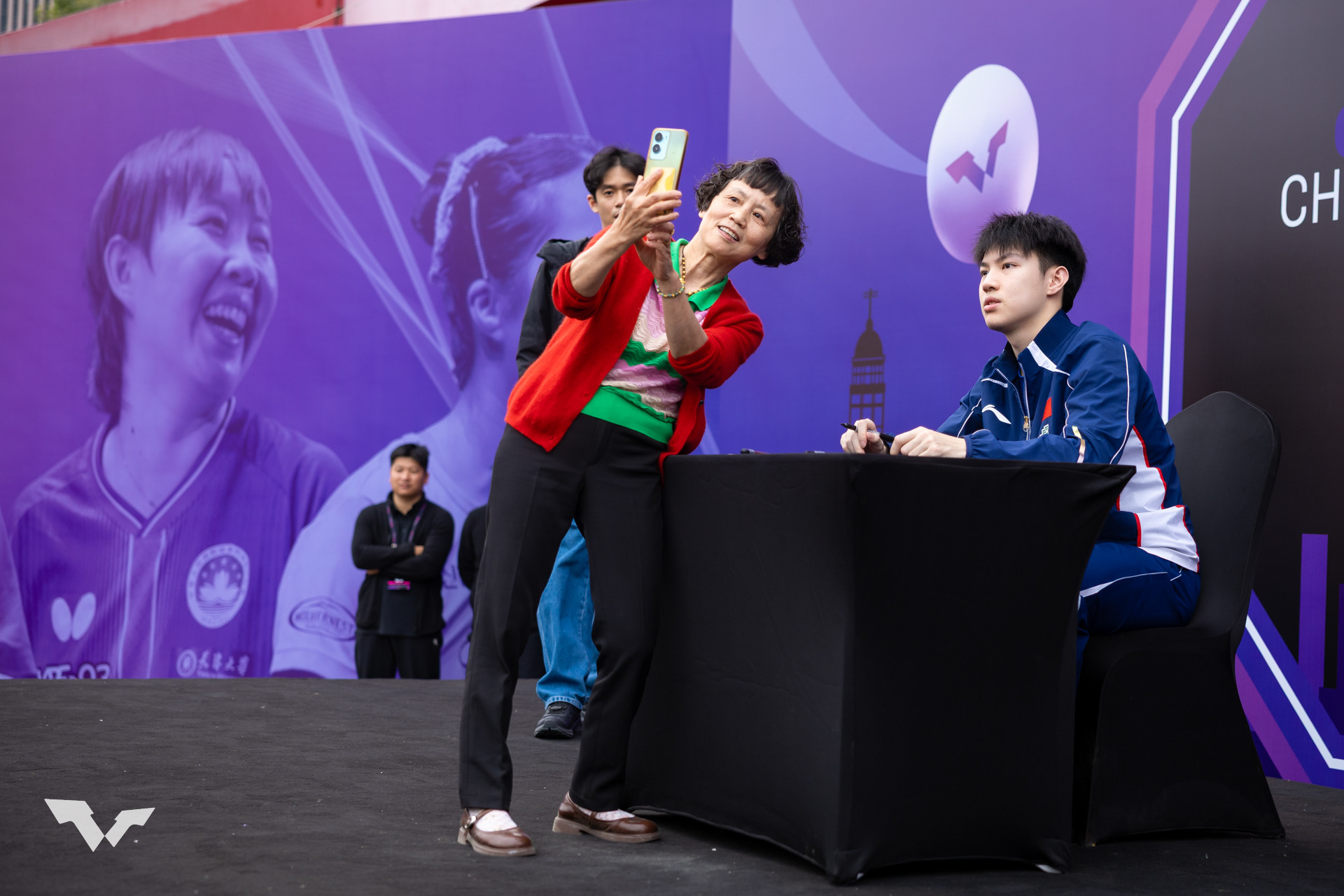 政在这里 📷黄友政 📍WTT重庆冠军赛wtt重庆冠军赛2026 🏓图集🏓