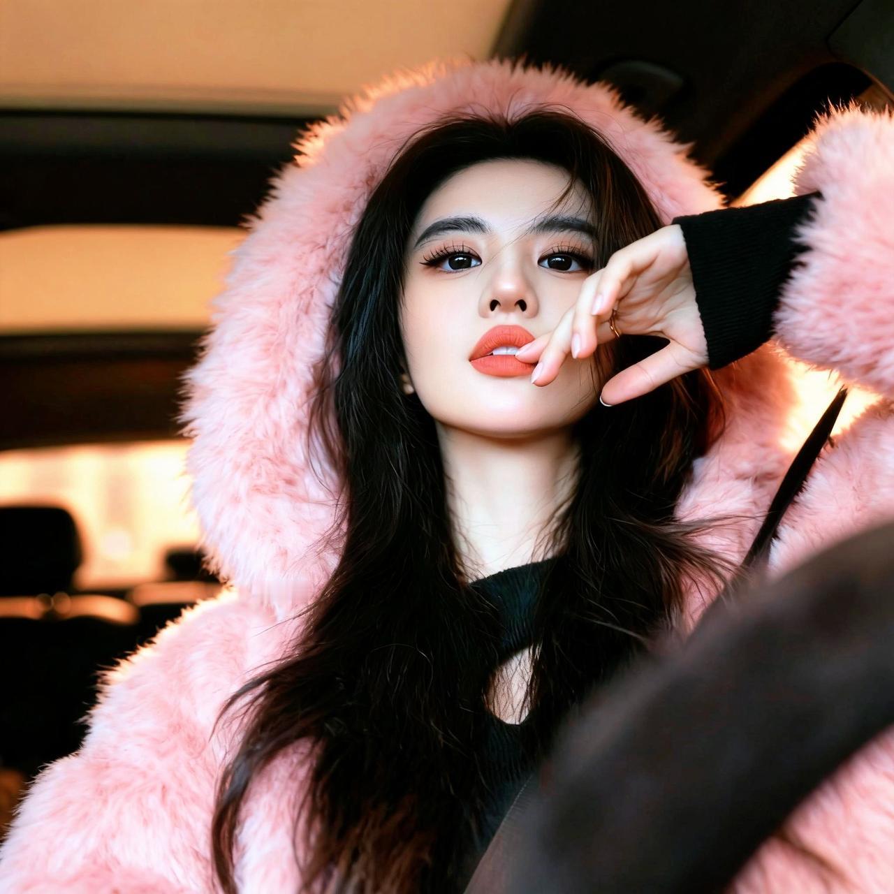 抖音ai创作 作品分享 同款 美女 颜值