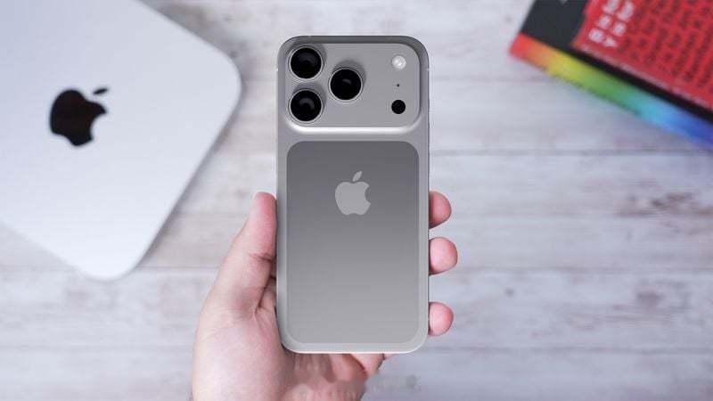 iPhone17Pro原型机曝光放弃钛金属框架，改用更轻的铝合金中框，后盖为玻璃