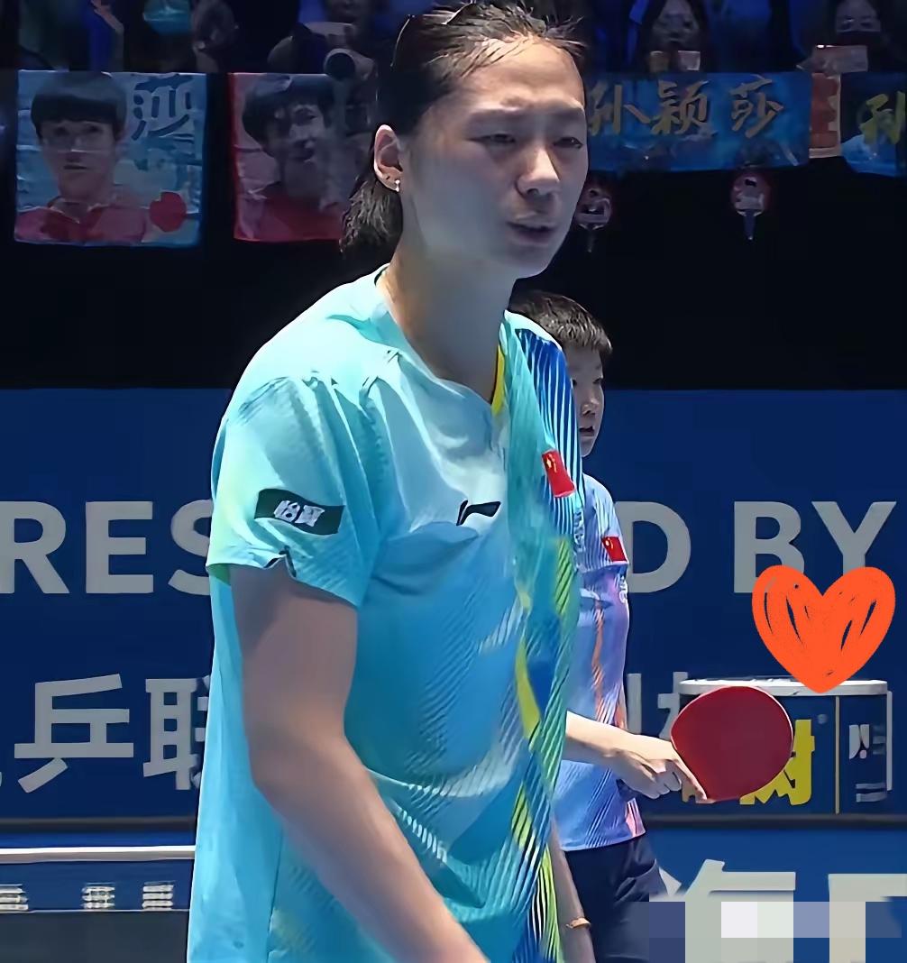 陈熠惜败孙颖莎
两局落后时连拧瓶盖都失手的紧张
换谁都会慌，但陈熠偏是

那个敢