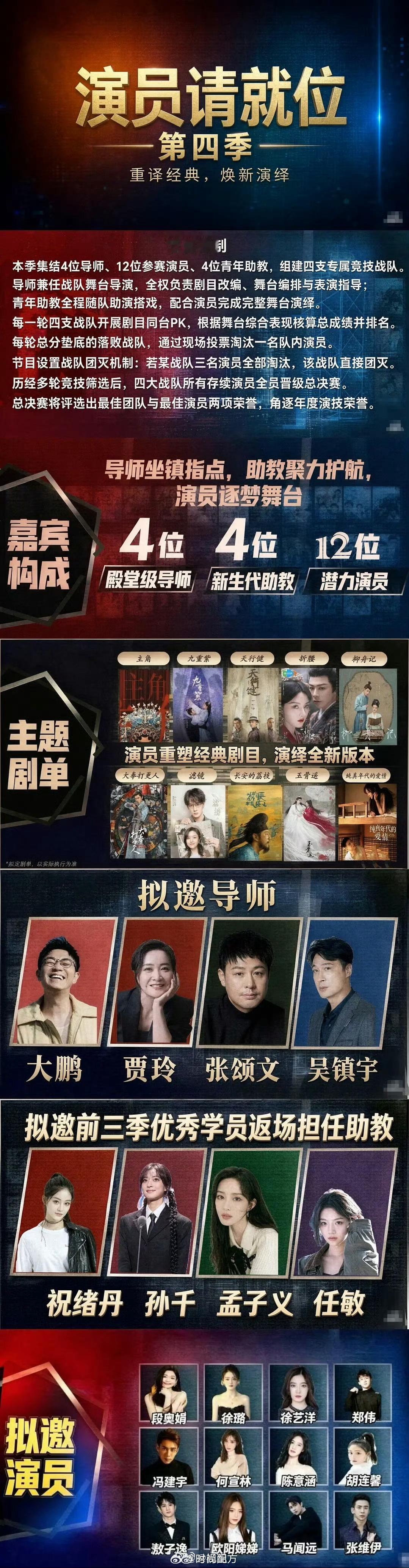 演员请就位4拟邀孙千演员请就位第四季拟邀孙千，来当助教了演员请就位第四季拟邀孙千