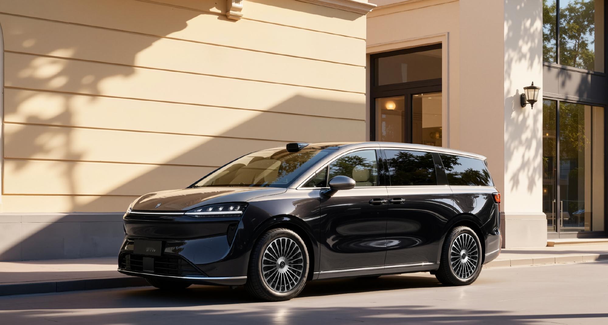 已经看到网上流传智界V9的实车图了，跟渲染图大差不差，但气场明显更强，视觉上感觉