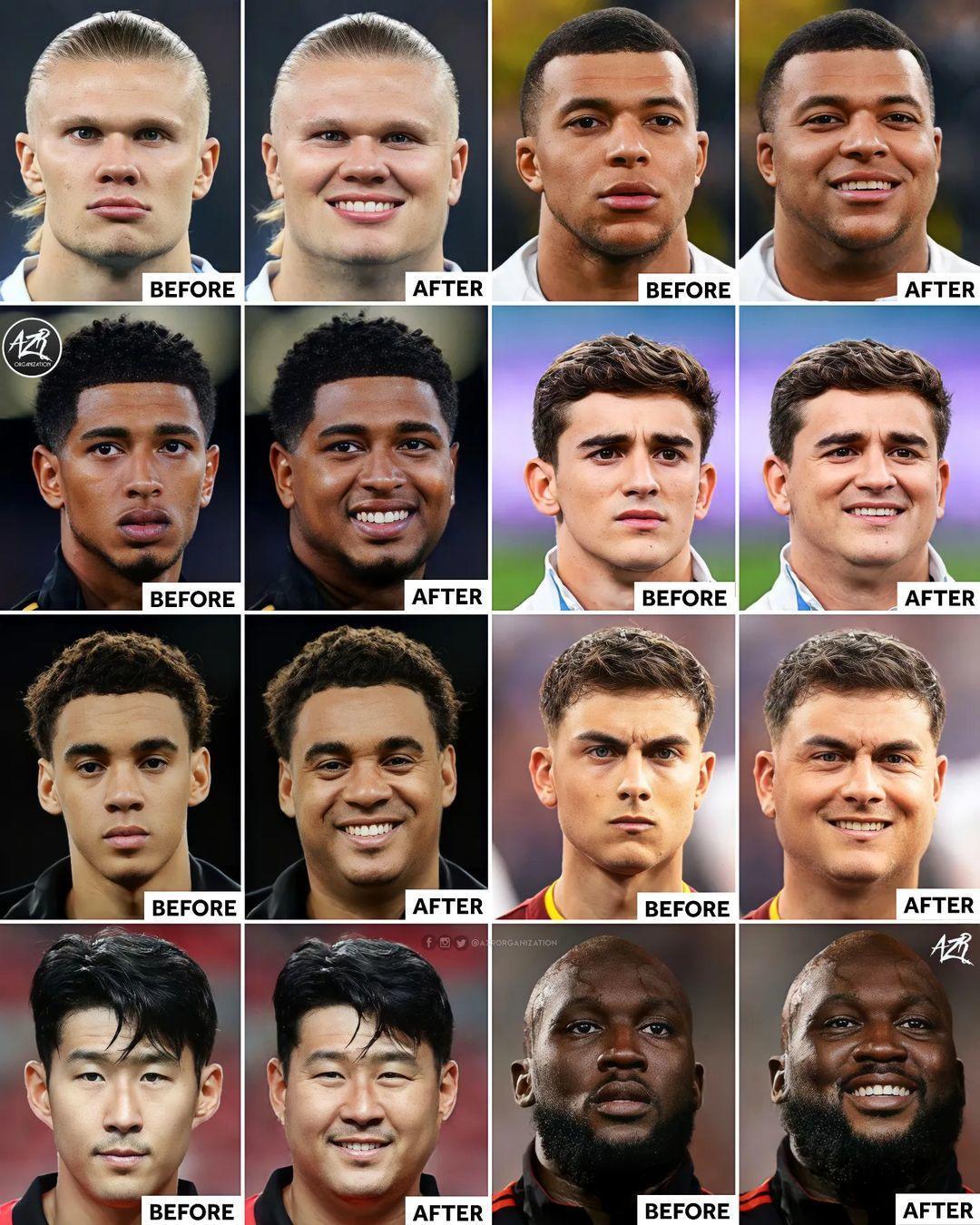 【[笑哭]】球员过年（圣诞）前后的变化，正如在春节胡吃海喝的你我他[捂脸]，但也