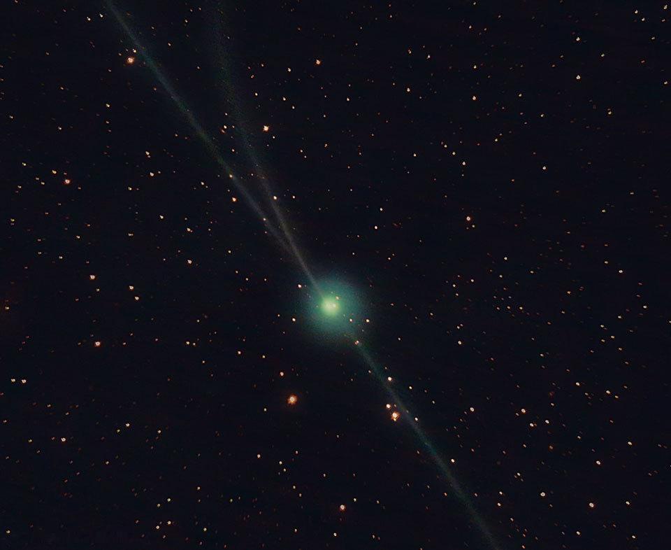 #每天一天文图# 几乎有三条彗尾的恩克彗星[爱慕] ​​​