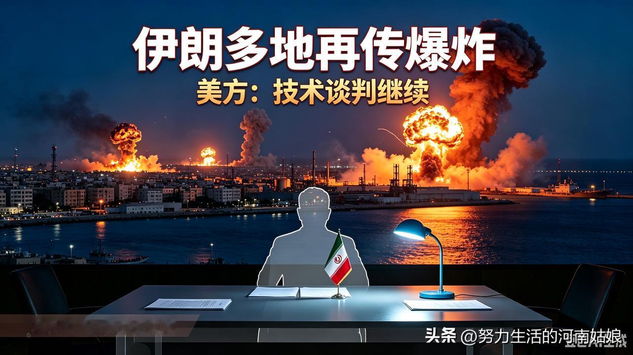 一边炸一边谈，美伊这波操作属实让人看不懂
 
刷到消息心里挺感慨，伊朗多处沿海区