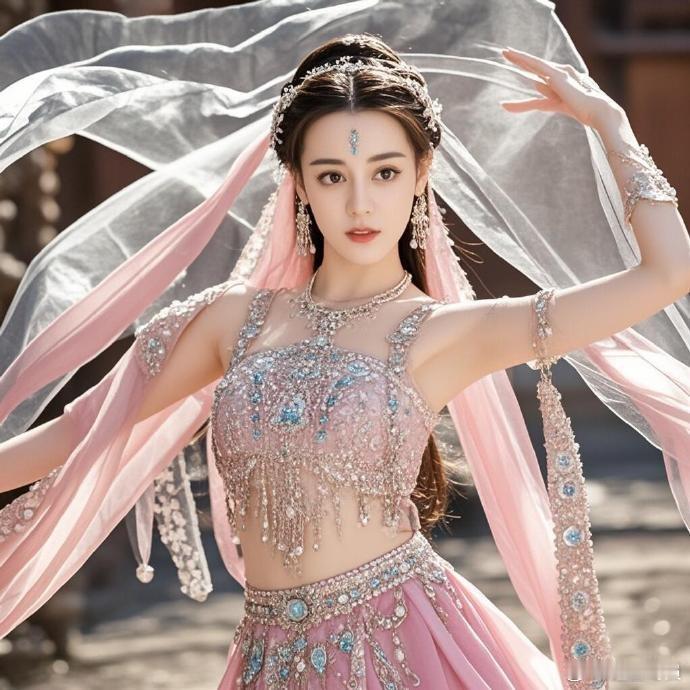 有谁能够懂得啊！！迪丽热巴的绝美瞬间实在是惊艳绝伦！！ ​​​