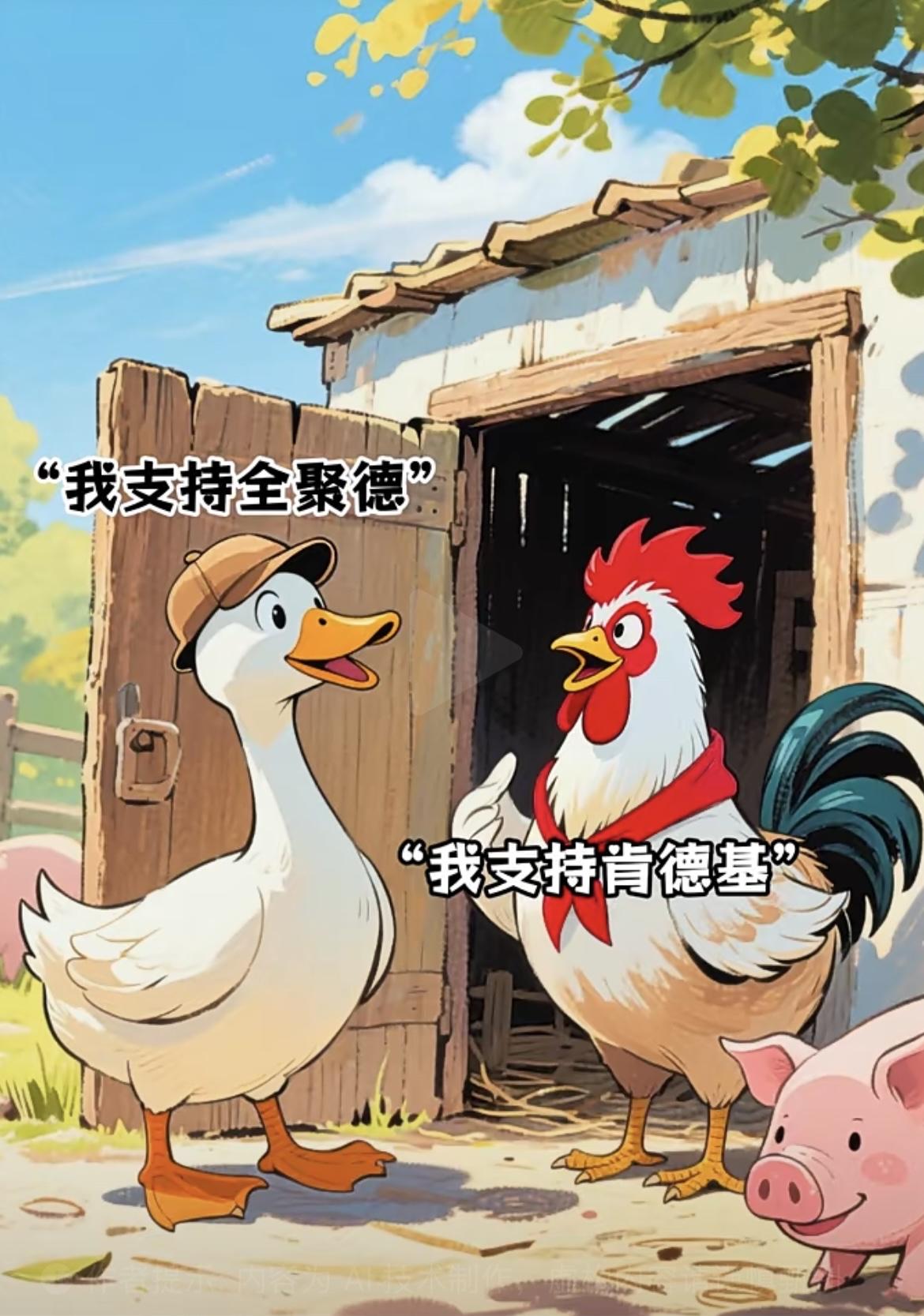 “谁是最聪明的鸭？”🦆🐔🐷