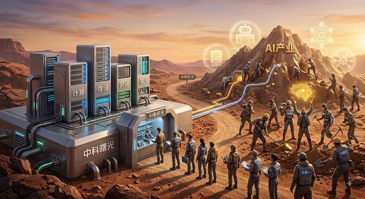 AI公司换了一茬又一茬，为什么中科曙光反而更容易被看见？

中科曙光很容易让人想