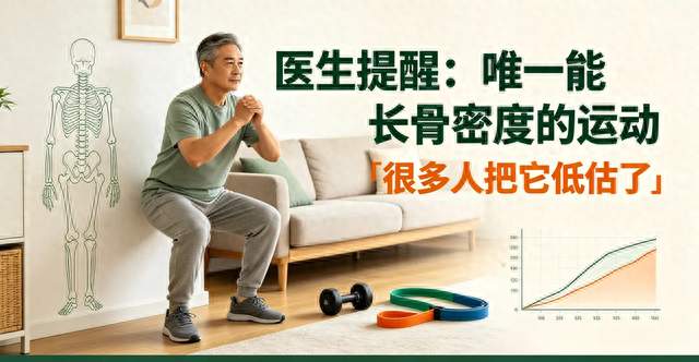 医生提醒：唯一能长骨密度的运动，很多人把它低估了
