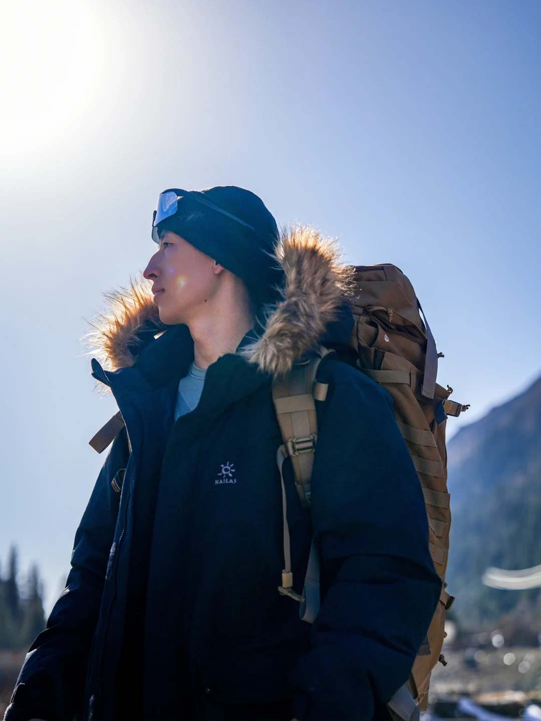 和室友1️⃣起徒步雪山🏔️