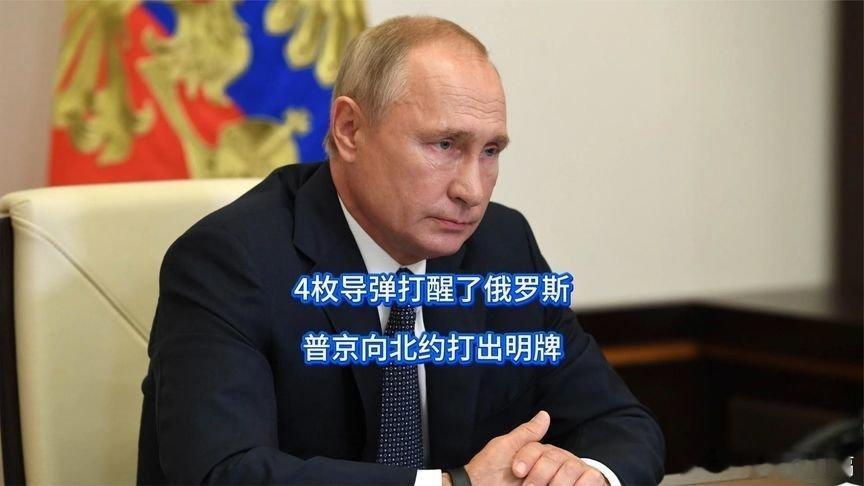 【4枚导弹打醒了俄罗斯，普京向北约打出明牌】来自