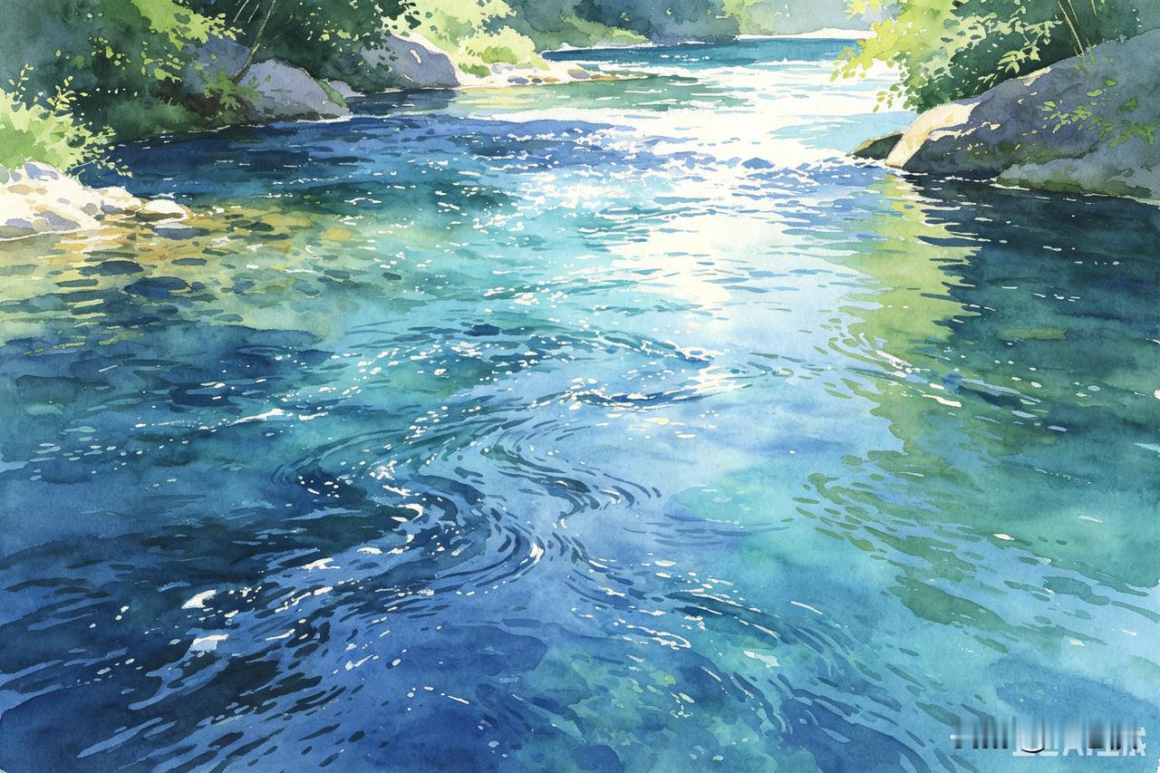 上联：浅浅深深河中水
下联：高高低低世外山