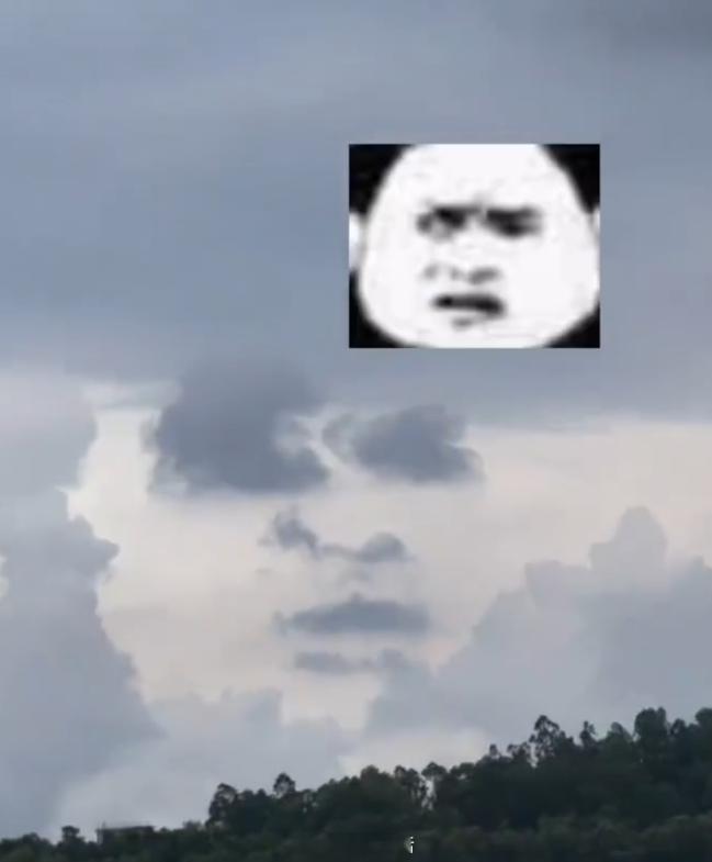 表情包遇上天空奇景 ​​​