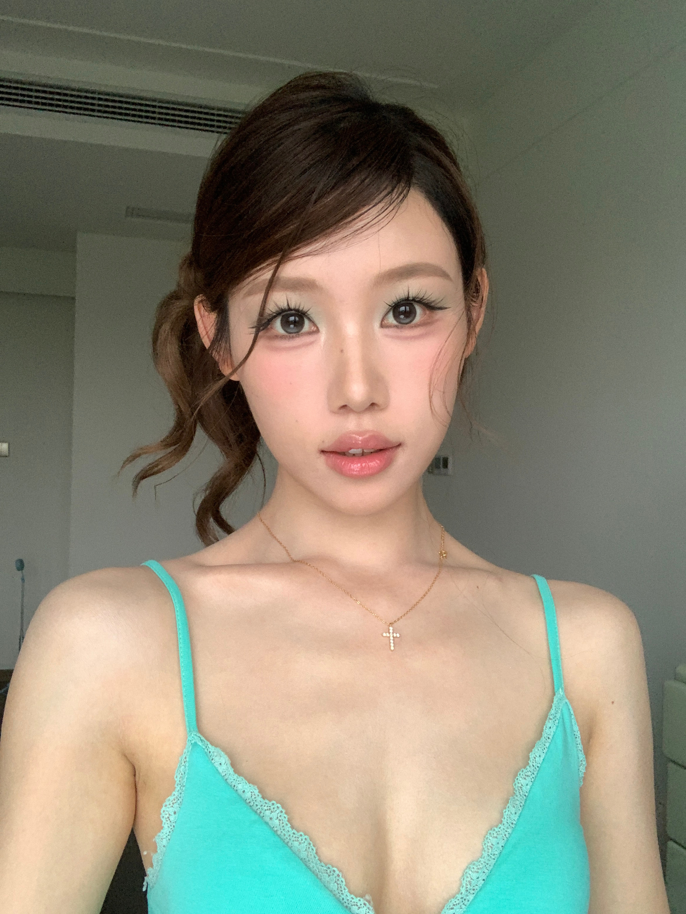 夏天就要化彩色啊啊🍏🫧 