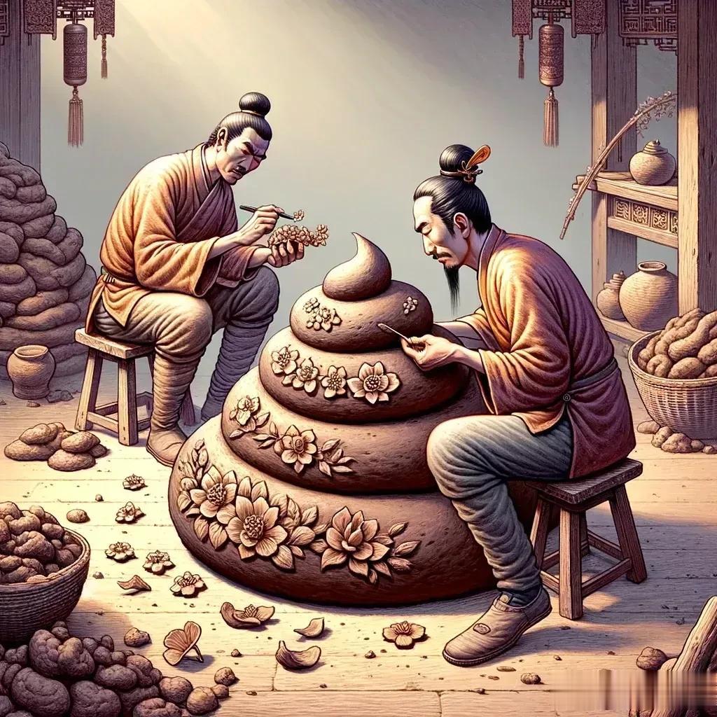 这个可以参评今年最热成语，我最喜欢的一句话，每逢看到严重的形式主义，就忍不住用这