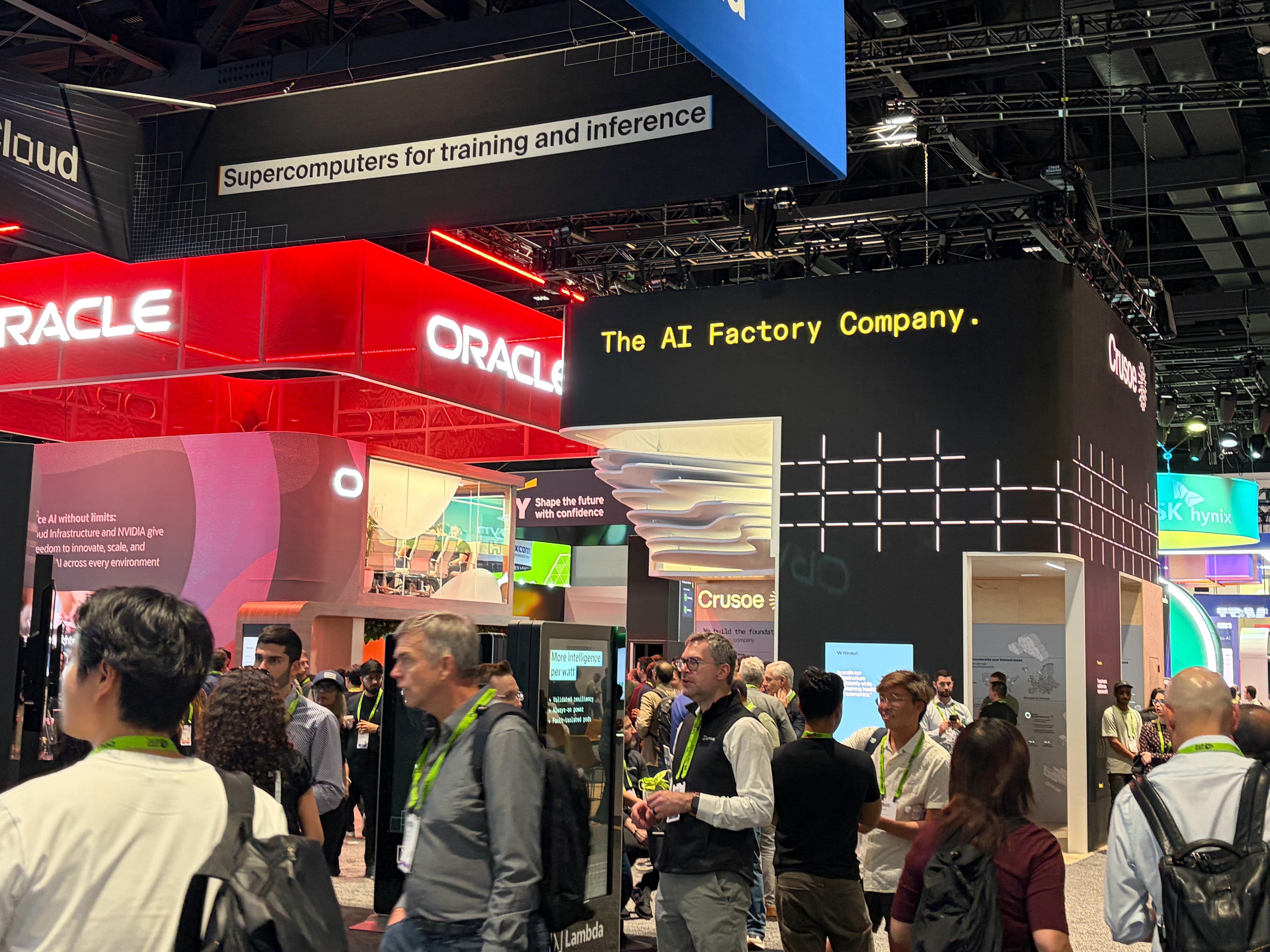 GTC讲了一天 脑子已经不转了。ai创造营 美国·圣克拉拉