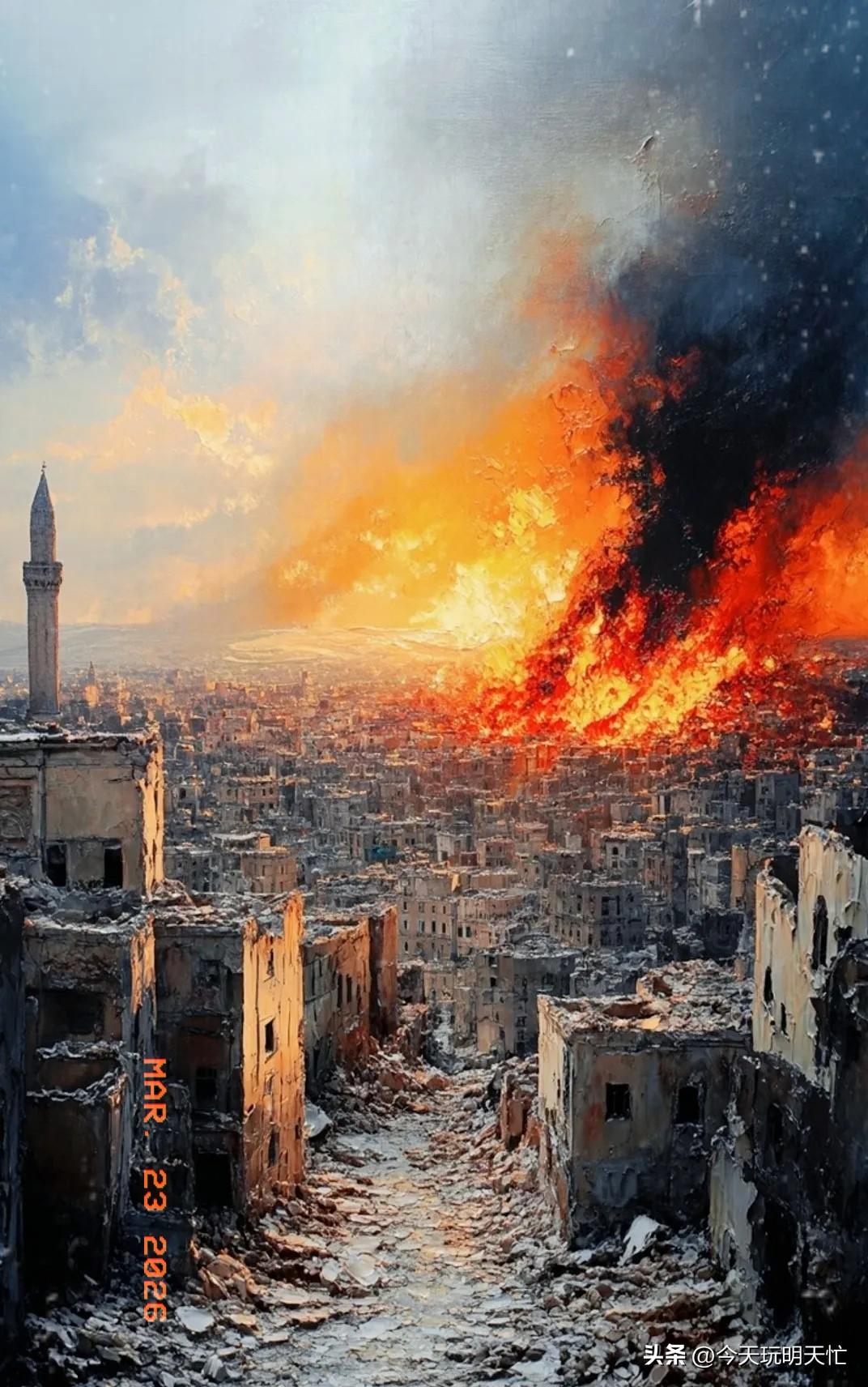 捷克深夜的一把大火，彻底撕碎了现代战争的“体面”。

最近看到消息，以色列设在捷