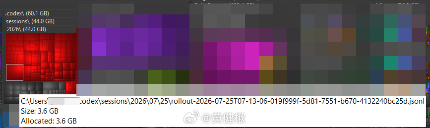 codex怎么还用jsonl存东西啊，怪不得加载那么慢…… 