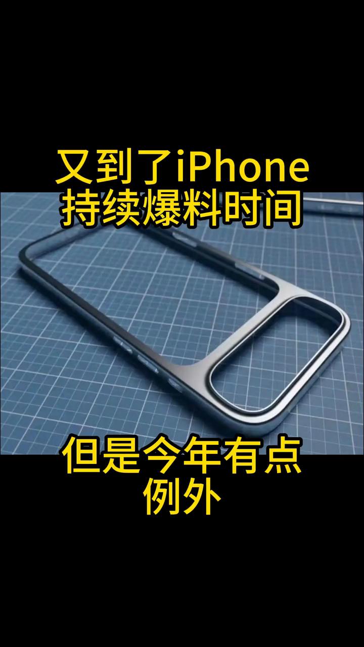 又到了iPhone持续爆料时间，但是今年有点例外，因为我的脸盲症犯了。眼神已经逐