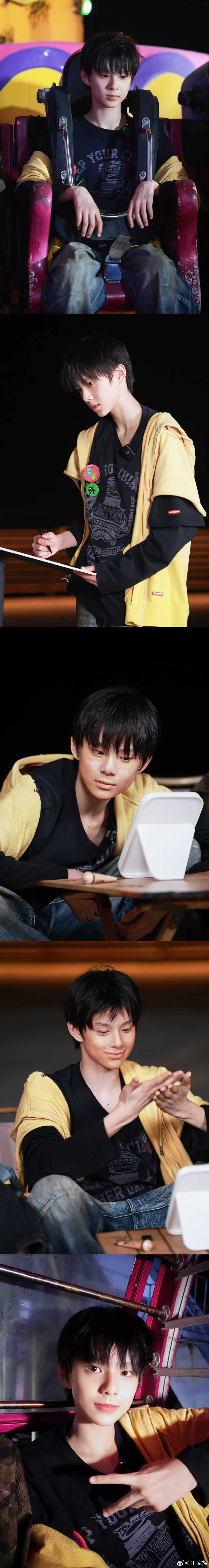 陈思罕星光收集员花絮照 陈思罕星光收集员花絮照来啦！把自己化成小花猫的 真是太可