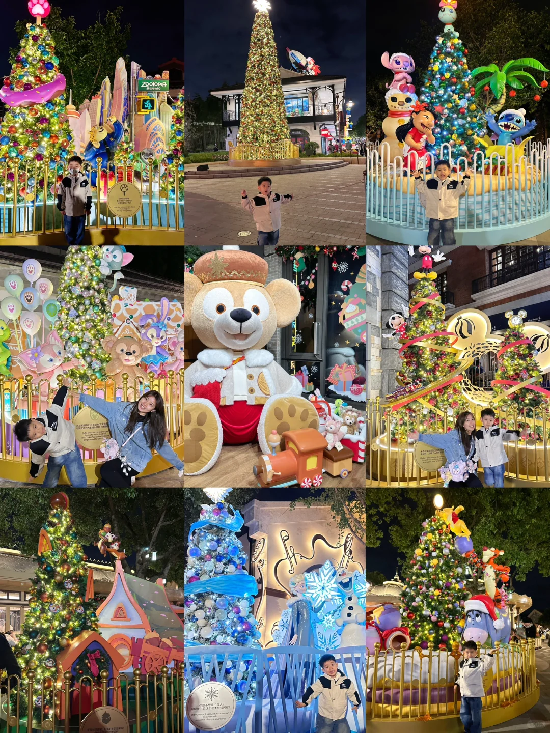 🏰迪士尼不入园，感受💯圣诞🎄浓度🧑‍🎄
