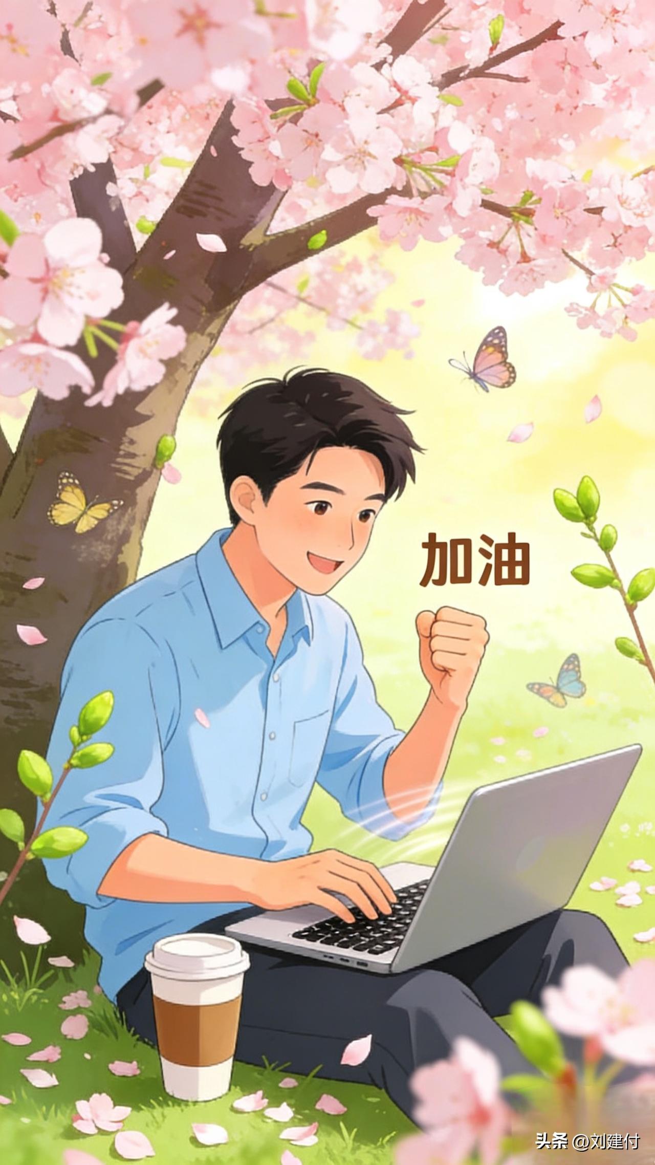 春天一到，整个人都充满了干劲，没什么虚头巴脑的愿望，就想搞钱，搞钱，搞钱！想趁着