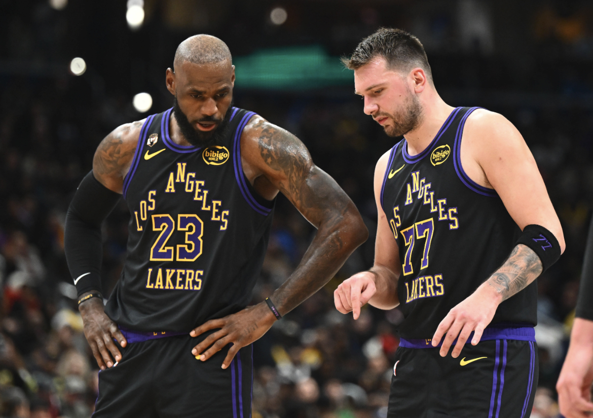 东契奇伤停，41岁的詹姆斯要扛起重任了。赛季至今，詹姆斯有过5次单场出手超过20