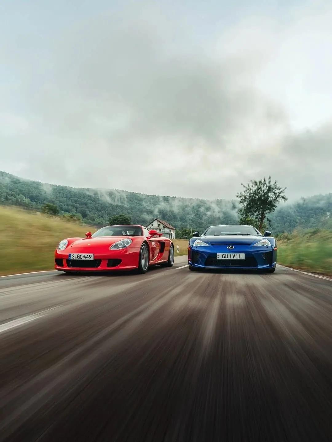 V10之争！
Carrera GT还是LFA？