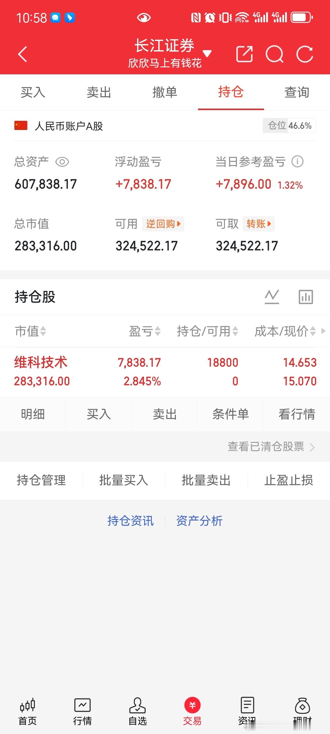 家人宝子们，实盘打卡更新啦🔥翻倍计划正式冲刺，既是目标更是挑战，全程公开实盘，