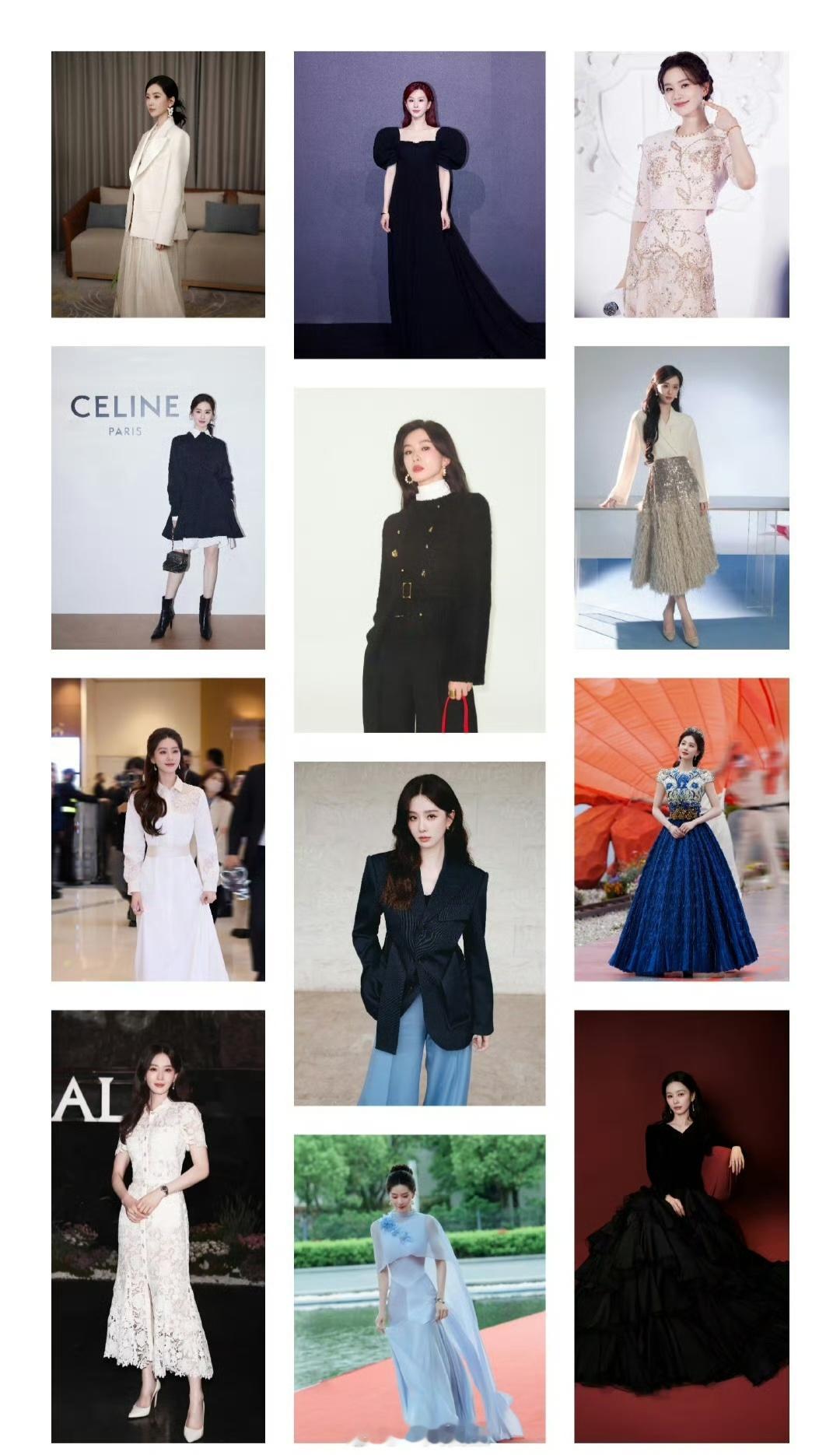 刘诗诗最近1年活动造型赏析每套造型都非常绝美，大出圈，我诗的气质无人能敌 