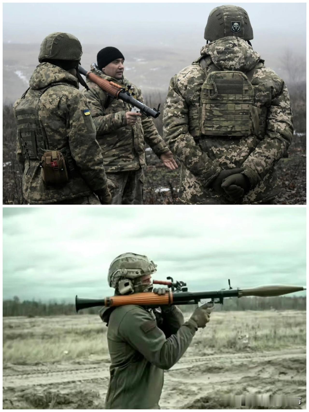  乌军装备了69-1式火箭筒（图1）。69-1式与苏制原版RPG-7有很多不同：