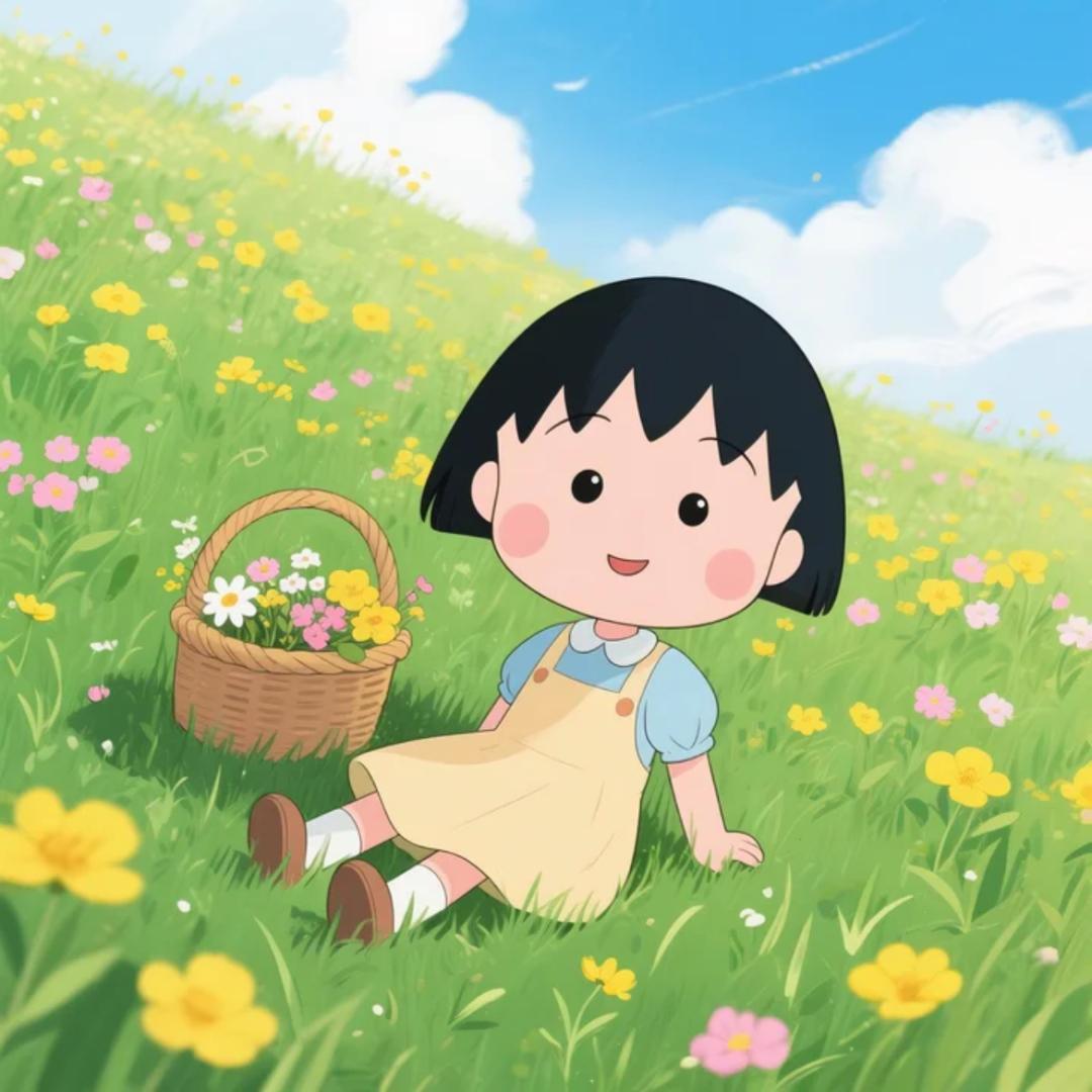 敲可爱的小丸子头像｜不要被任何人打乱你的生活节奏