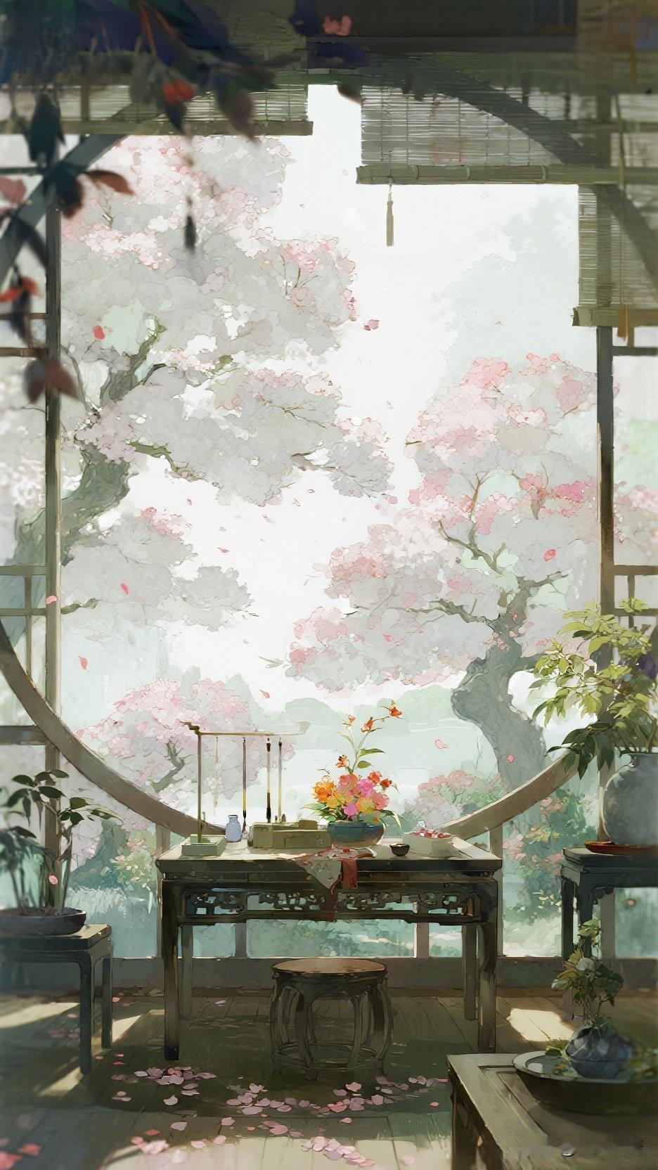 《烟火：一粥一饭皆禅味；诗意：一草一木尽文章》

晨光漫窗牖，暮色染天际。
一碗
