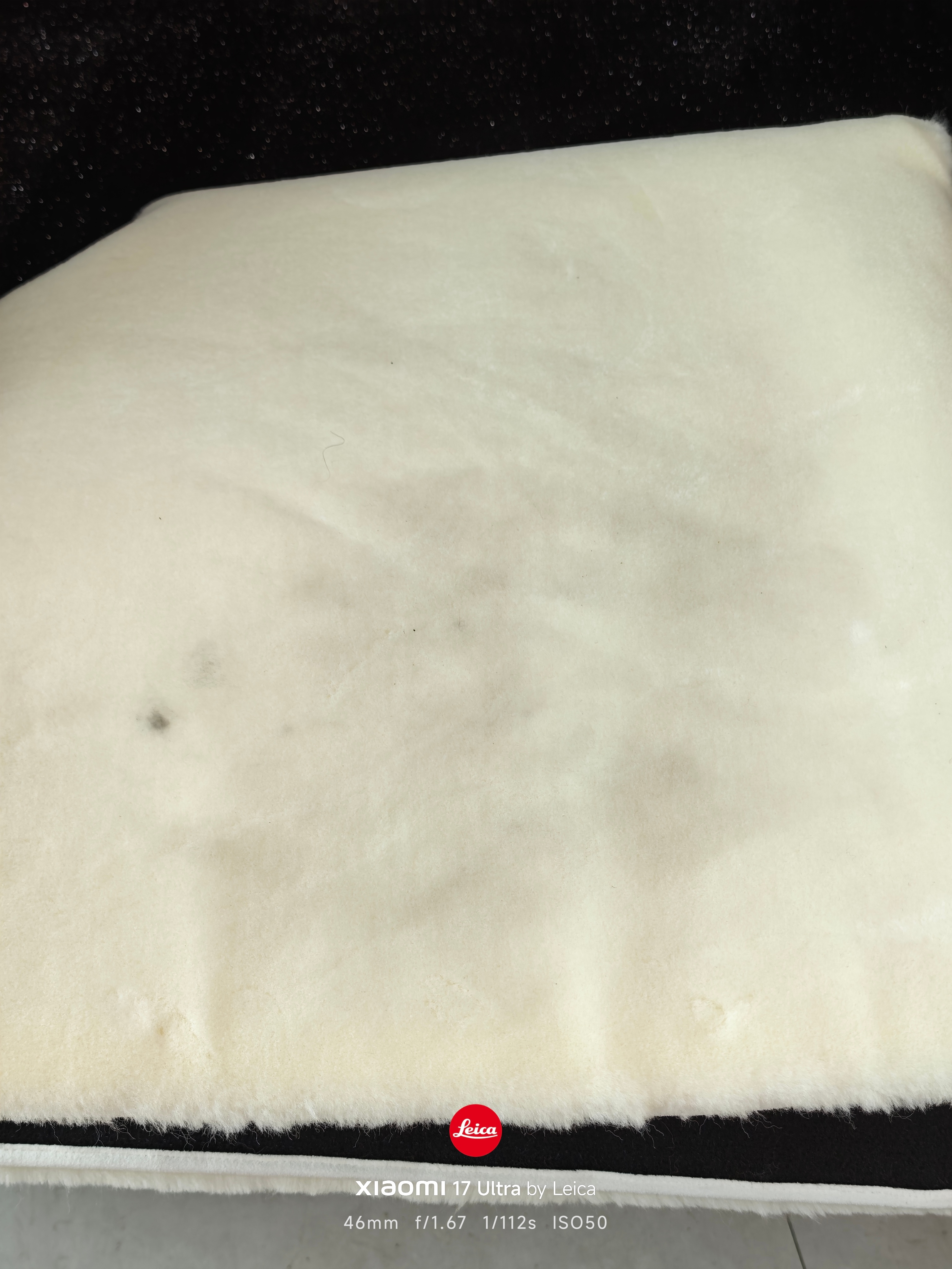 下个雪，这羊毛毯就脏的没法看了