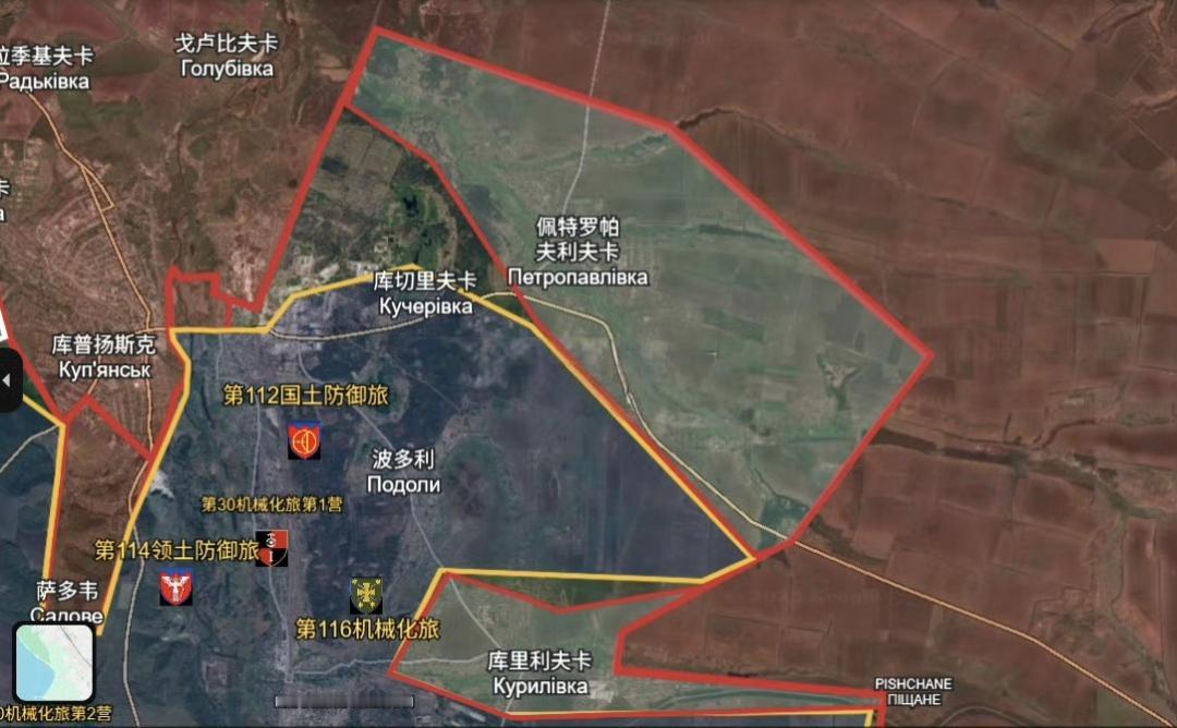 俄军包围库皮扬斯克！解放彼得罗帕夫洛夫卡和库里洛夫卡！
11月1日，俄军基本清理