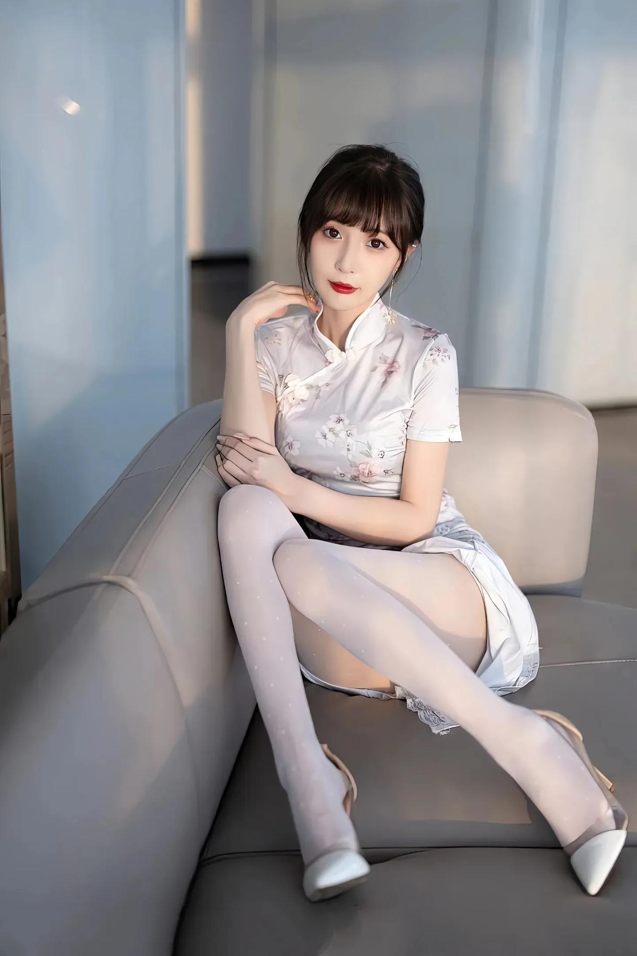 气质优雅，旗袍女神，尽显东方美！美女人像群 旗袍 性感