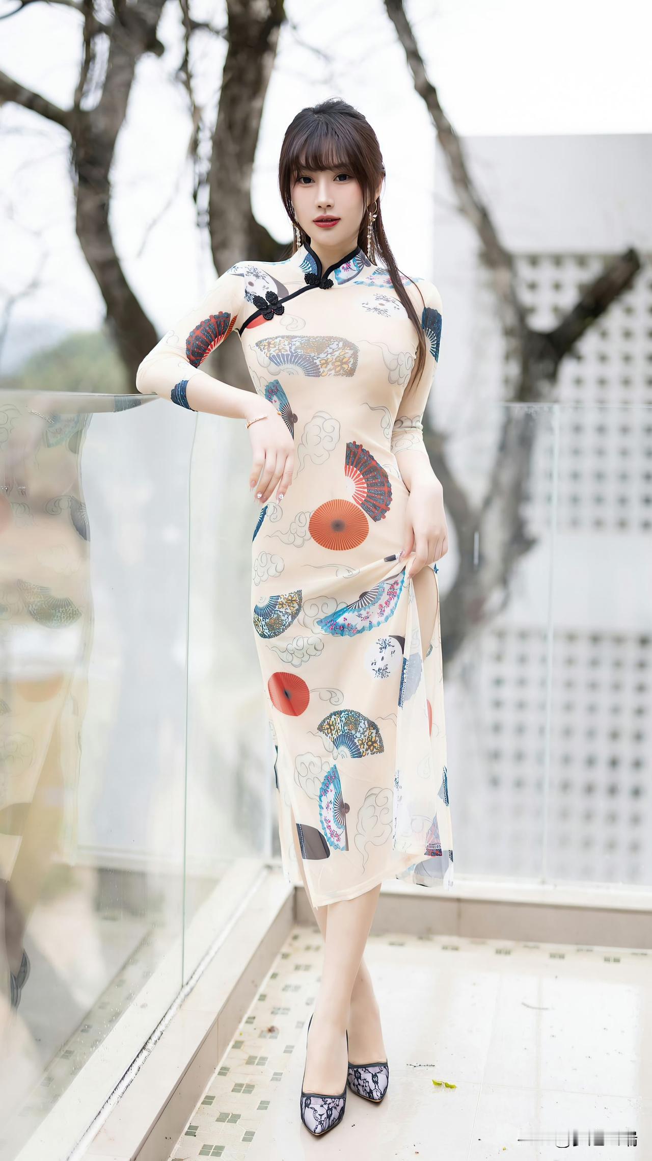 复古旗袍穿搭，优雅气质满满！